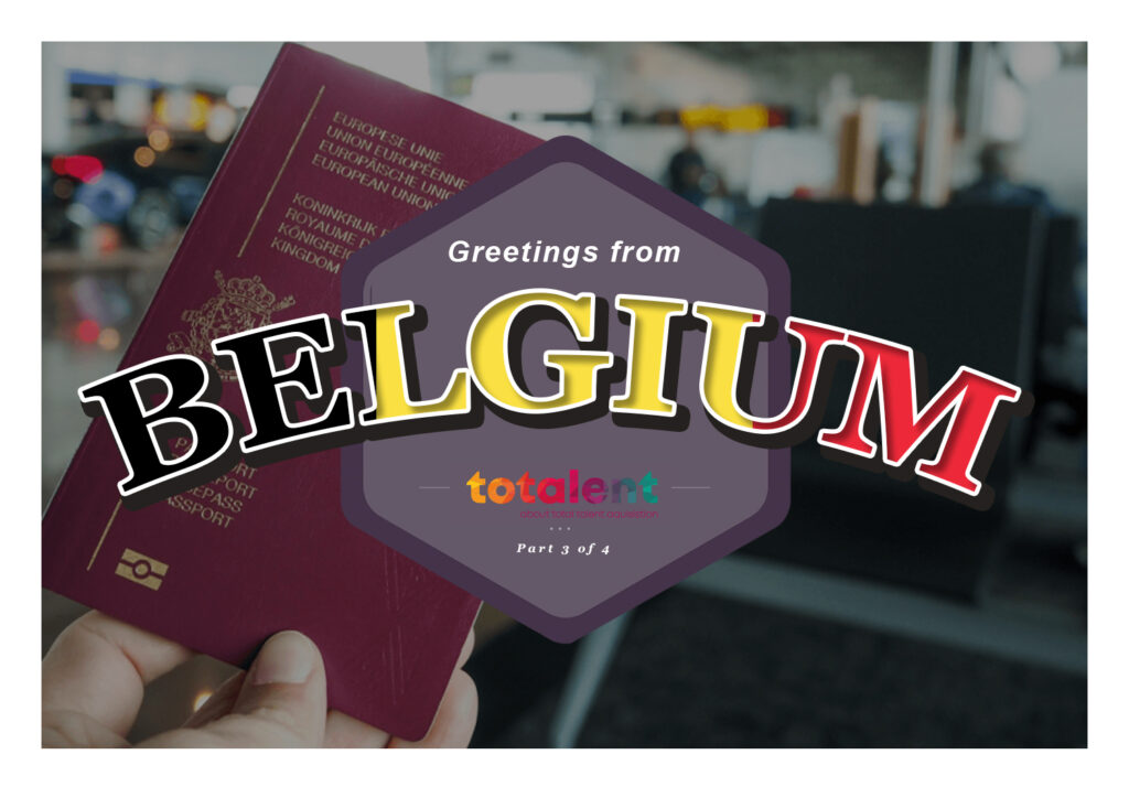 The Belgium Series Part 3: New employee? Think of the identification duty!